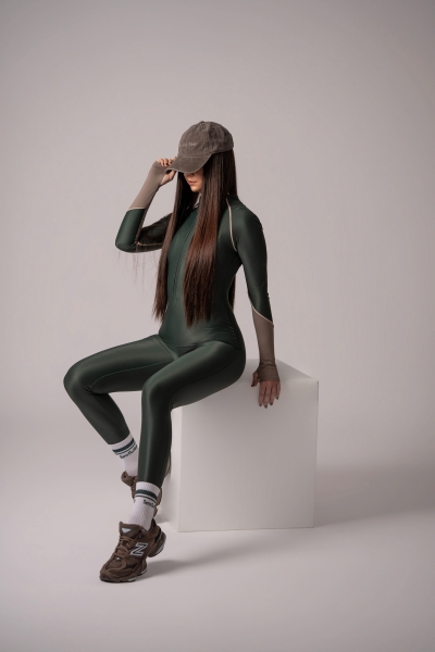 Дамски Спортен Гащеризон Emerald
