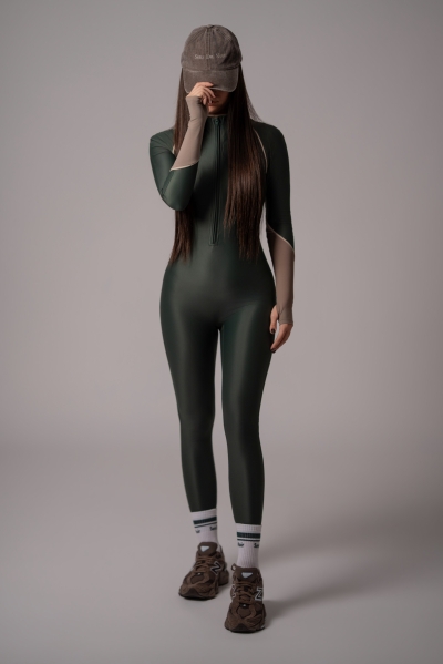 Дамски Спортен Гащеризон Emerald